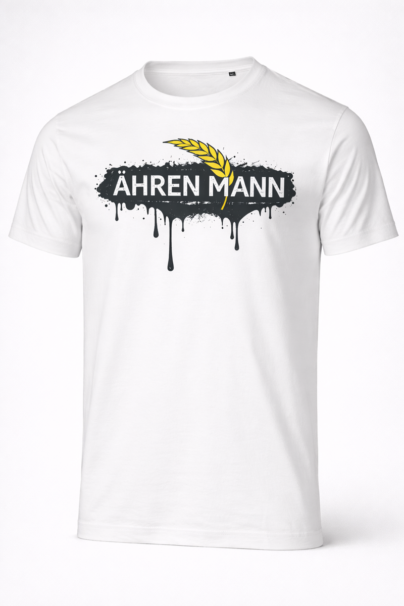 Ähren Mann T-Shirt – Dorfleben Edition