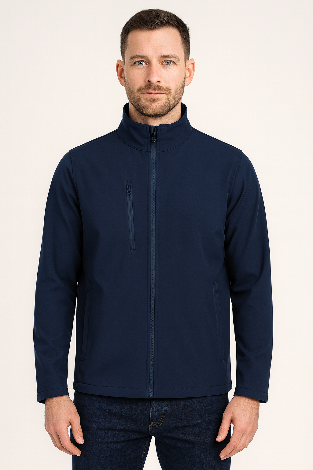 Basic Softshell Jacke